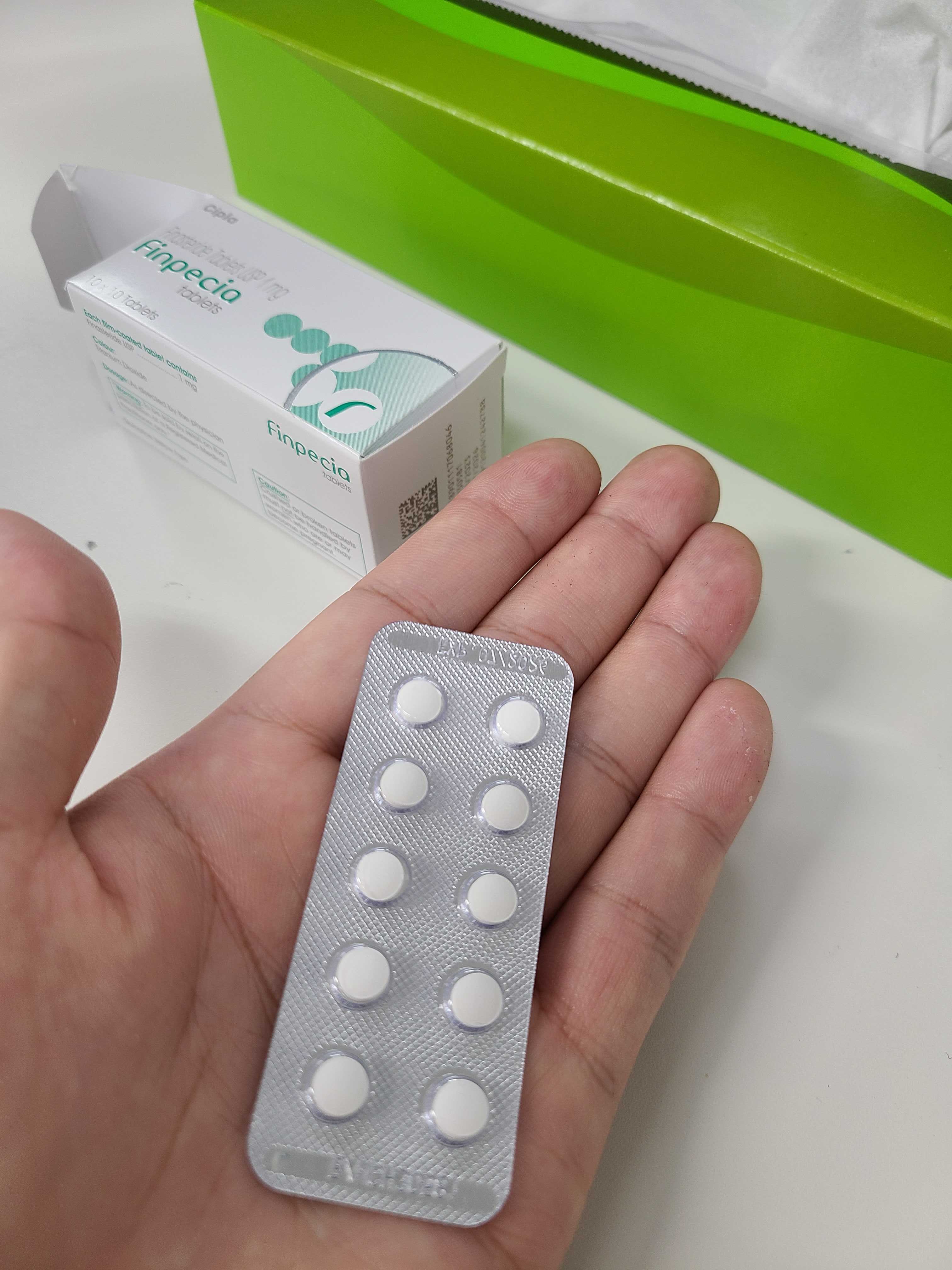 フィンペシアの錠剤画像