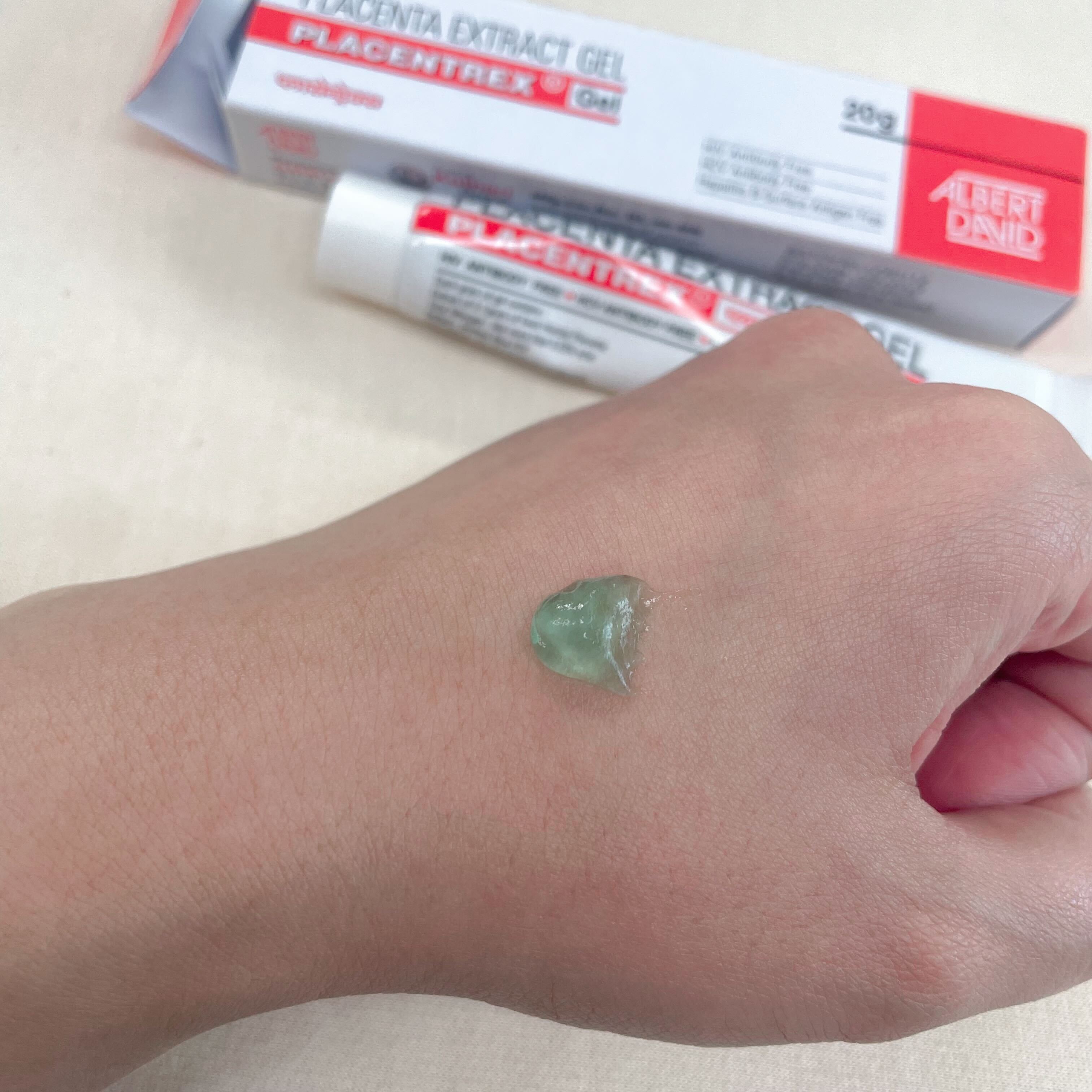 ヒトプラセンタジェルの使用画像
