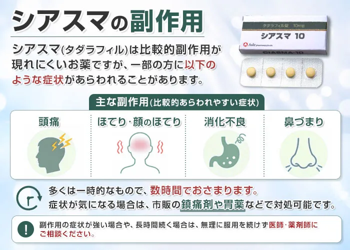 シアスマの副作用