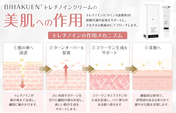 トレチノインクリームの作用