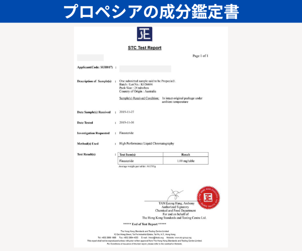プロペシア